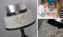 Load image into Gallery viewer, Genuine Edible Silver Leaf Booklet x 10 Sheets (4cmx4cm)