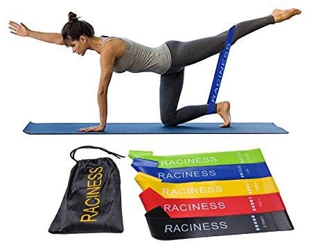 Generise 5pc Resistance Bands with Carry Bag