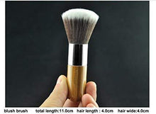 Load image into Gallery viewer, 11pc Luxury Bamboo Makeup Brushes with Pouch