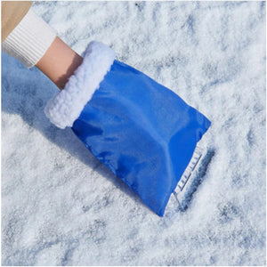 Generise Warm Hand Mitt Ice Scraper - Blue