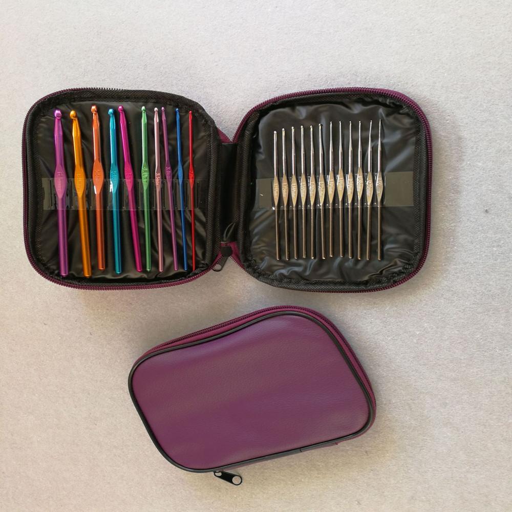 Generise 22pc Crochet Hooks Knitting Set 0.6mm- 6.5mm