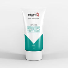 Load image into Gallery viewer, Infinitive Beauty Rise And Shine Activated Bamboo Charcoal Whitening Toothpaste