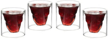 Load image into Gallery viewer, Generise 350ml Skull Decanter with 6 x 75ml Skull drinking glasses 75ml