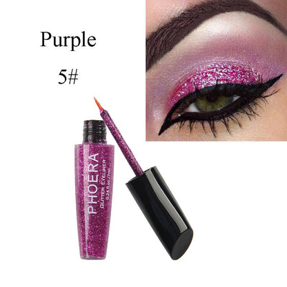 Phoera Glitter Glam Liquid Eyeliner