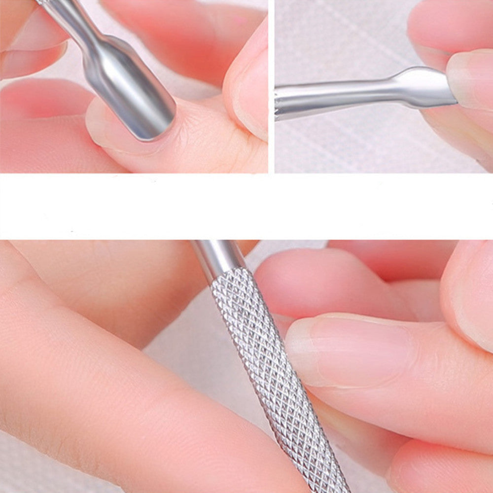 2 in 1 Double Ended Cuticle Pusher and Scraper