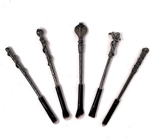 Harry Potter Inspired 5pc Snakehead Make Up Brush Set