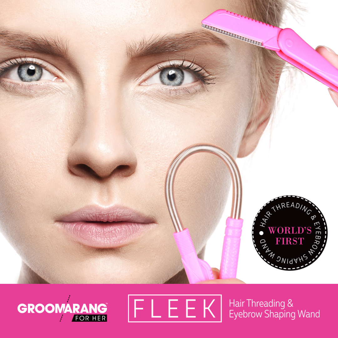 Groomarang For Her 'Fleek' – World's First Hair Threading &amp; Eyebrow Shaping Wand