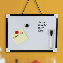 Load image into Gallery viewer, Generise Mini A4 (30cm x 22cm) Whiteboard with Marker Pen and 2 Magnets