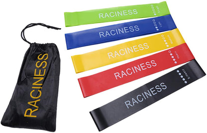 Generise 5pc Resistance Bands with Carry Bag