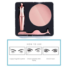 Load image into Gallery viewer, Glamza Magnetic Eyeliner, Eyelash &amp; Tweezer Set