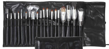 Infinitive Beauty 19pc Piece Luxury Shiny Black Handle Makeup Brushes