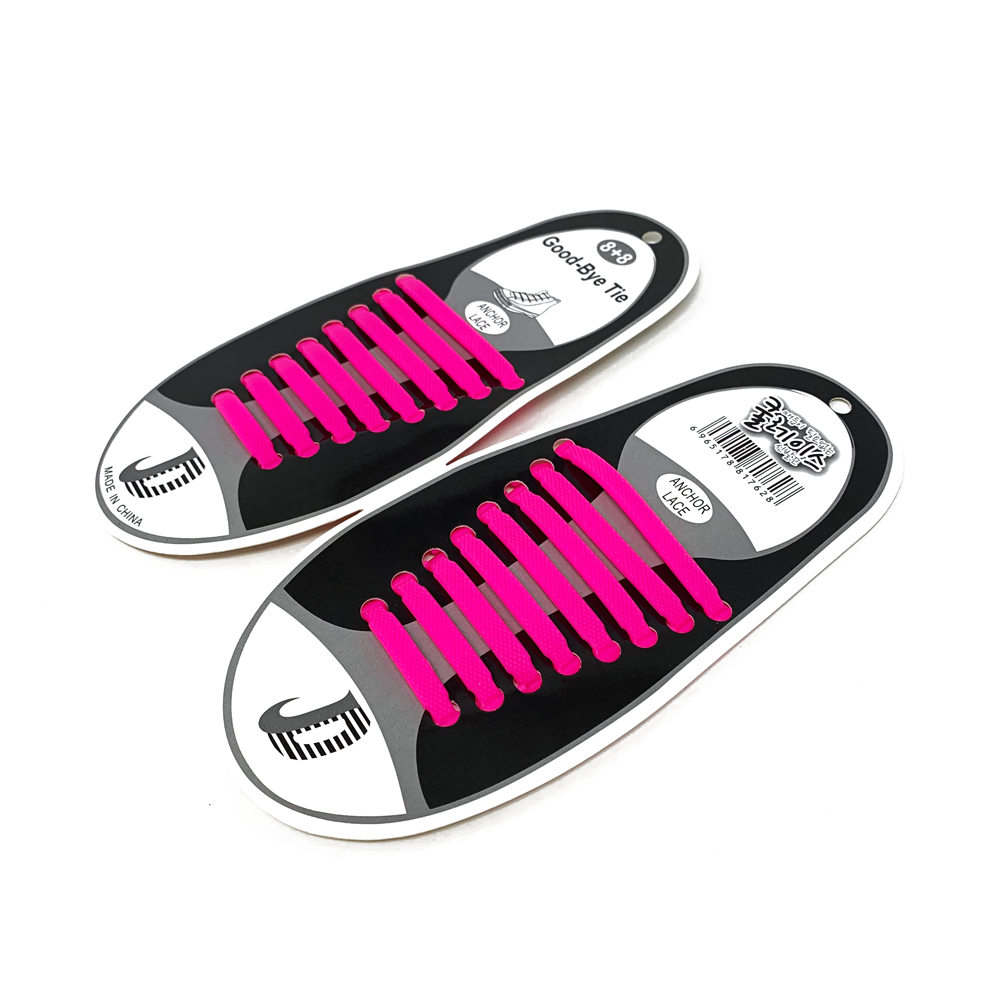 Generise Goodbye Tie Silicone Laces
