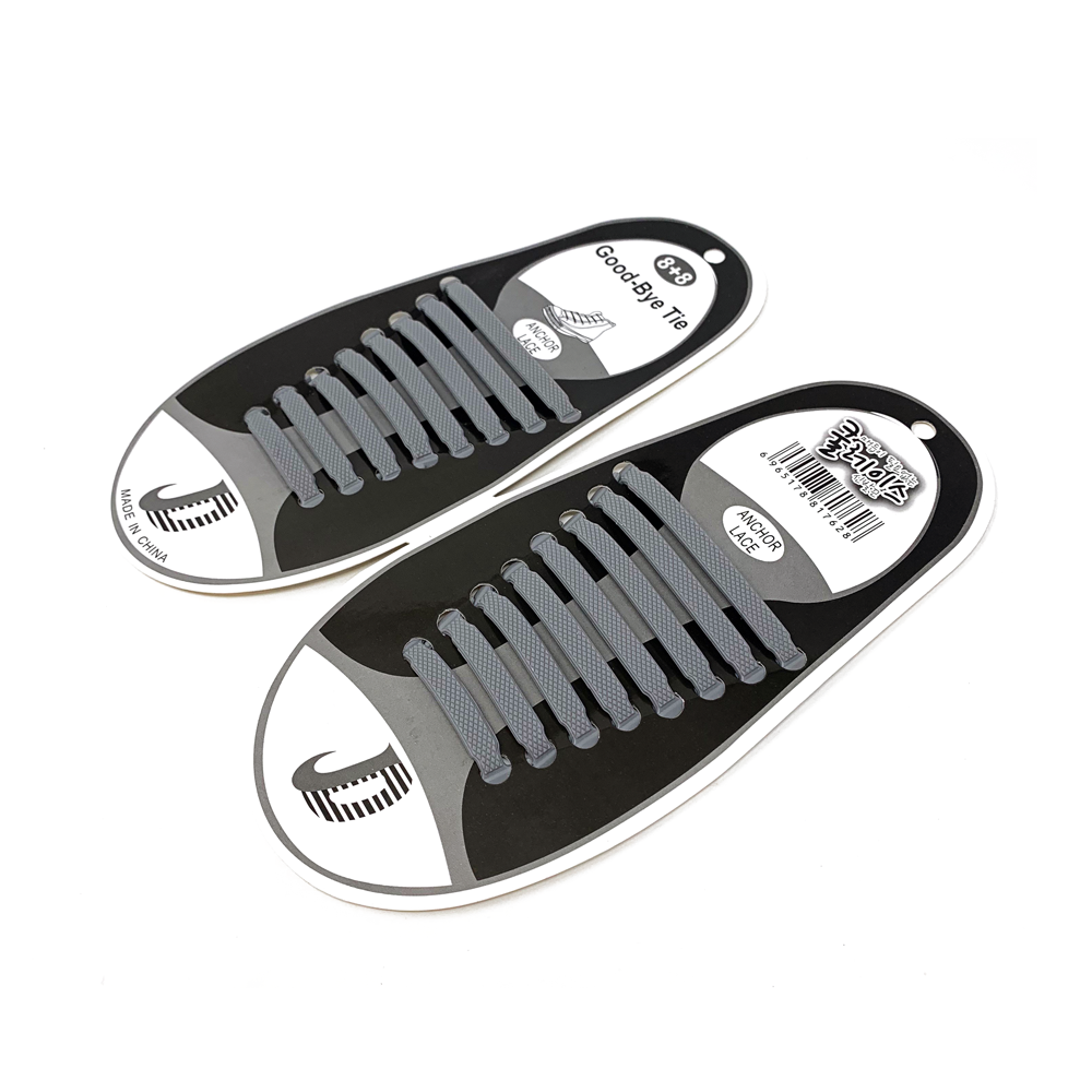 Generise Goodbye Tie Silicone Laces