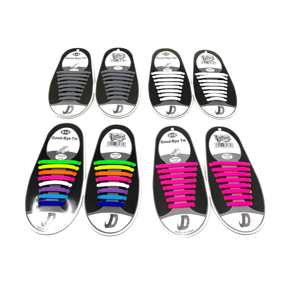 Generise Goodbye Tie Silicone Laces