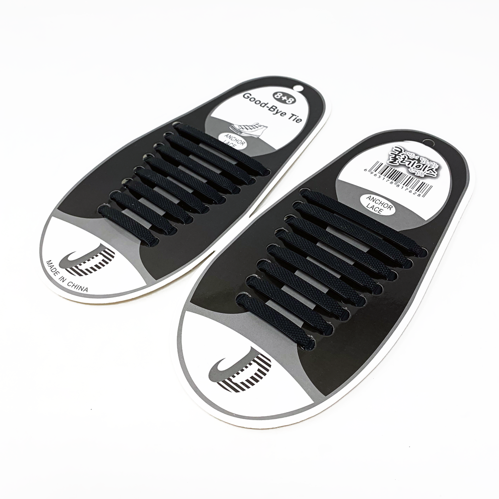 Generise Goodbye Tie Silicone Laces