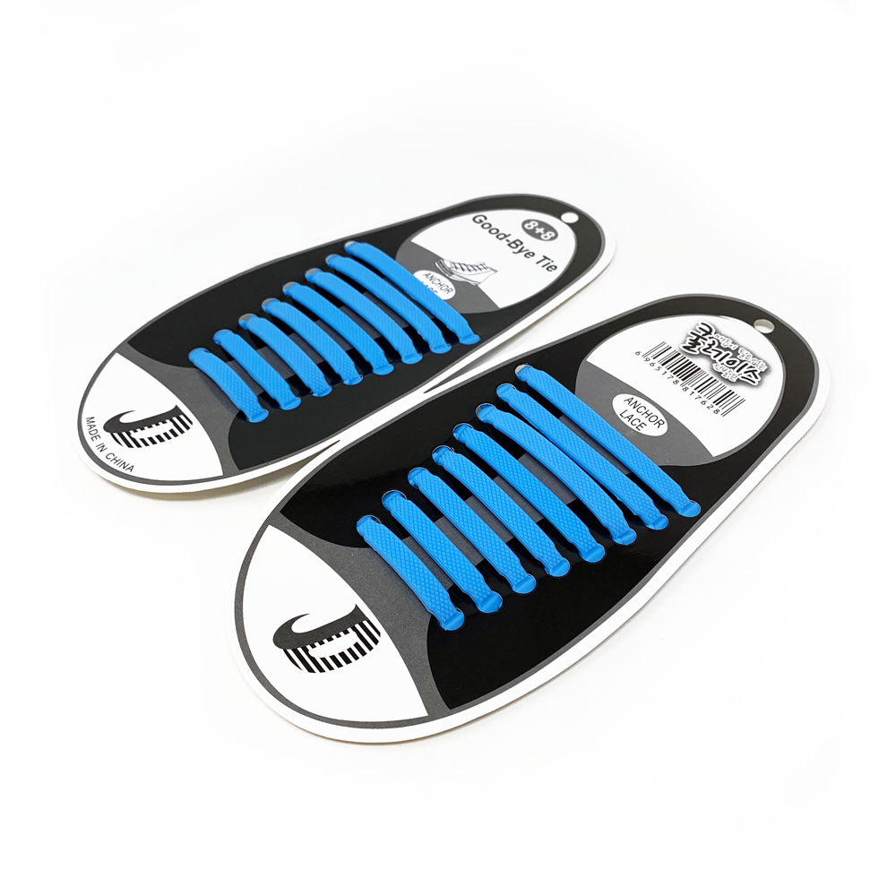 Generise Goodbye Tie Silicone Laces
