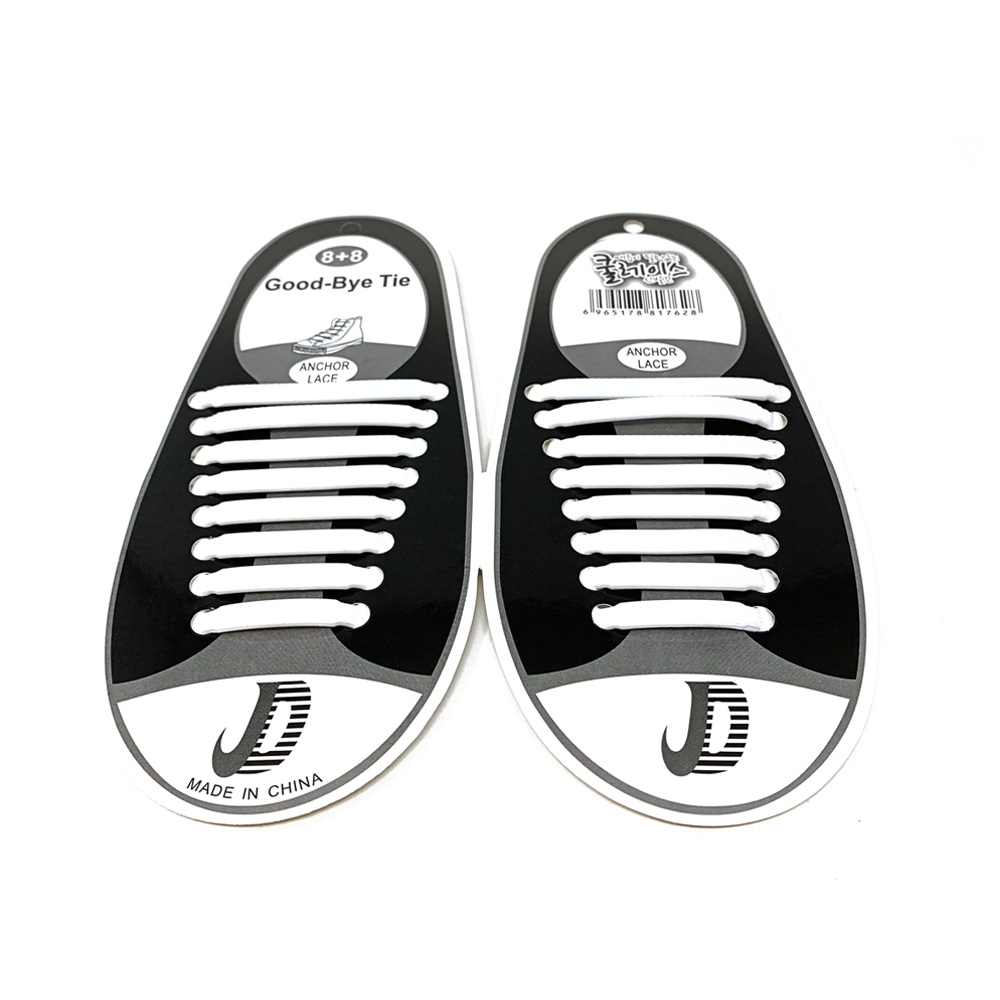Generise Goodbye Tie Silicone Laces