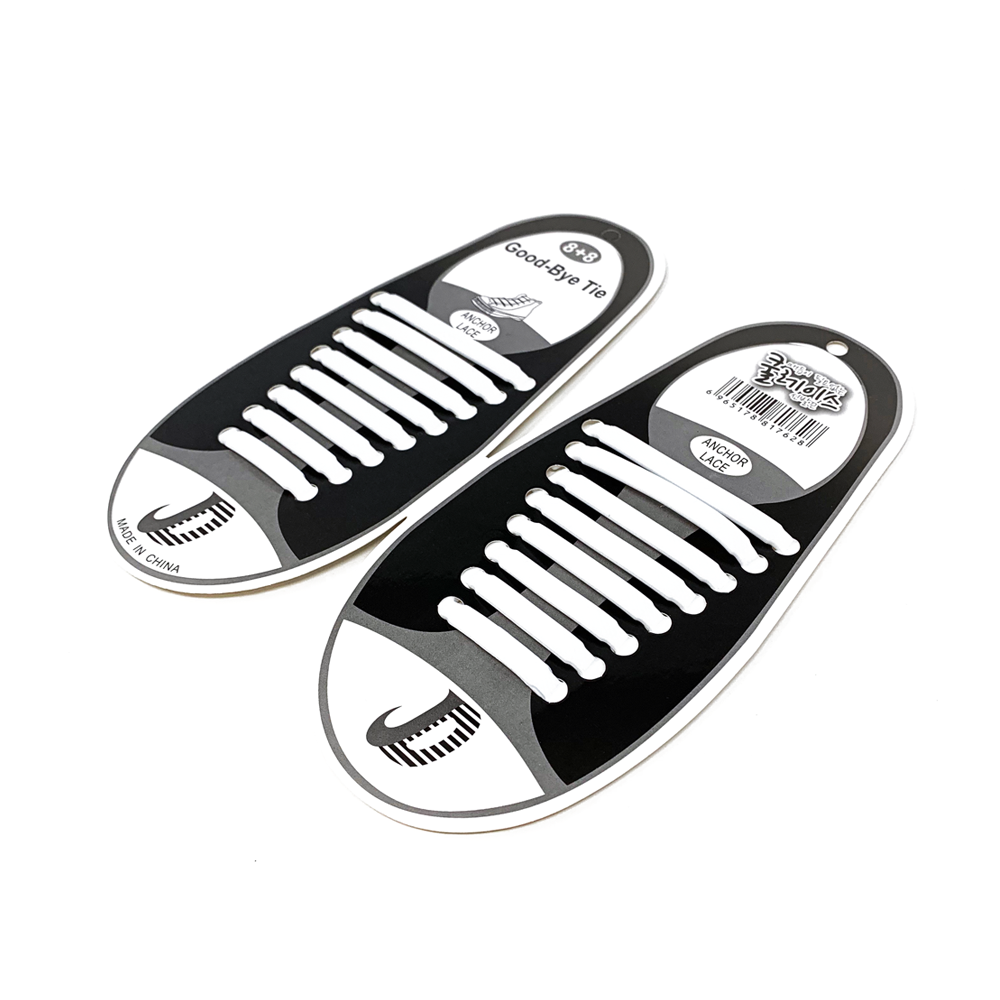 Generise Goodbye Tie Silicone Laces