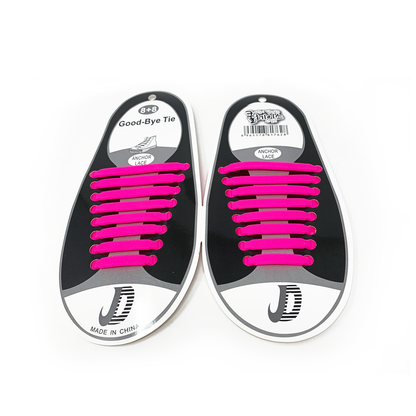 Generise Goodbye Tie Silicone Laces