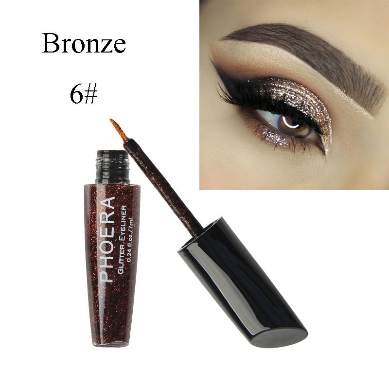 Phoera Glitter Glam Liquid Eyeliner