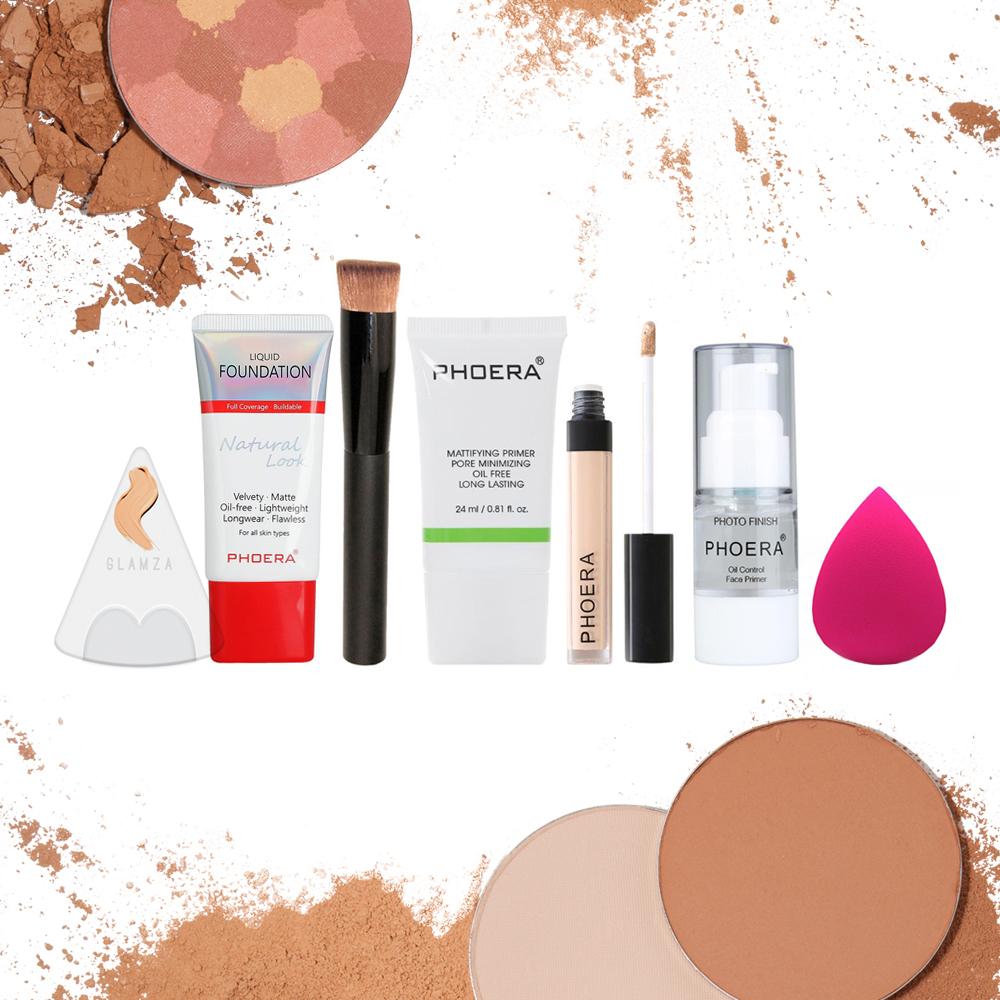 Phoera 7pc Makeup Kit Velvety