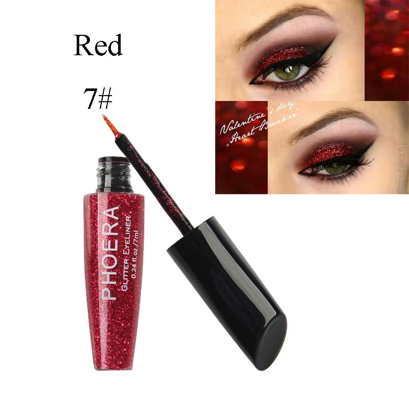 Phoera Glitter Glam Liquid Eyeliner