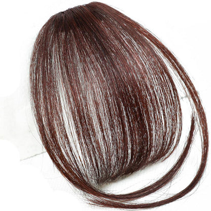 Glamza Clip In Hair Bangs With & Without Sideburns - Thinner Hair