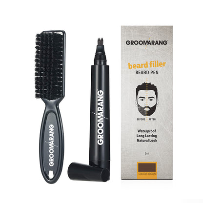 Groomarang 'Beard Filler' Pen and Brush