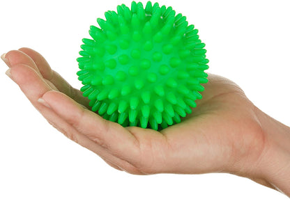 Generise Spiky Massage Balls Set of 3 - (9cm Blue, 7cm Green, 7cm Yellow)