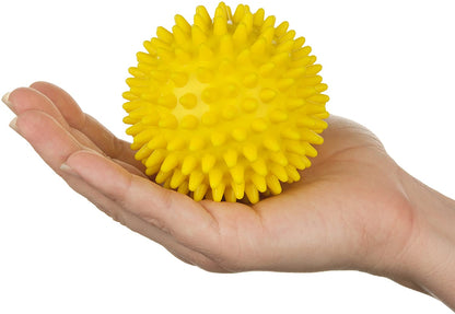 Generise Spiky Massage Balls Set of 3 - (9cm Blue, 7cm Green, 7cm Yellow)