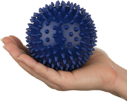 Generise Spiky Massage Balls Set of 3 - (9cm Blue, 7cm Green, 7cm Yellow)