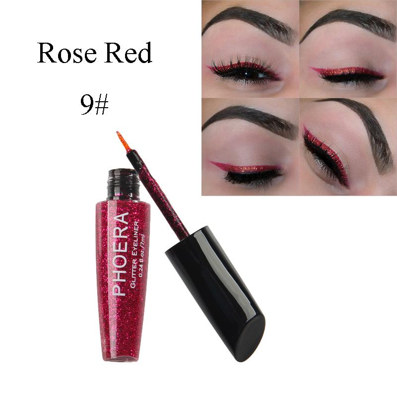 Phoera Glitter Glam Liquid Eyeliner