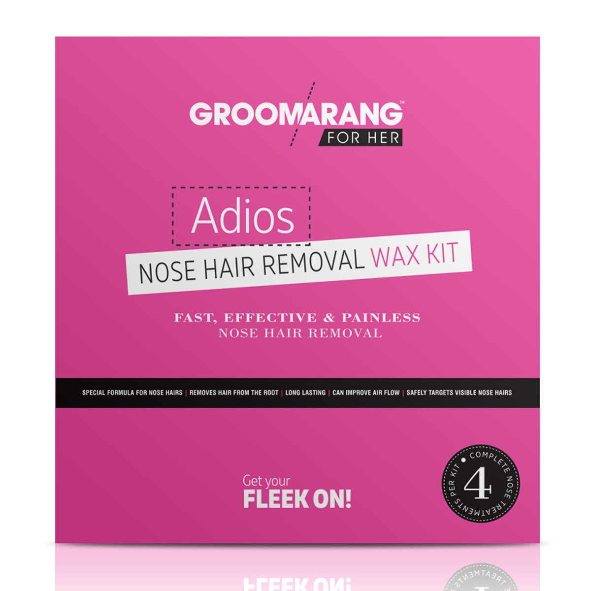 Groomarang For Her- Adios Nose Hair Removal Wax Kit For Her
