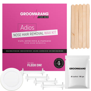 Groomarang For Her- Adios Nose Hair Removal Wax Kit For Her