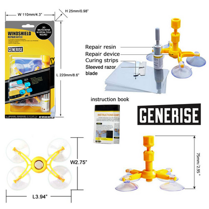 Generise PREMIUM Windshield Repair Kit