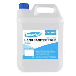 Puratise 5 Litre Hand Sanitiser Rub