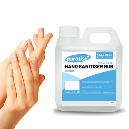 Puratise 1 Litre Hand Sanitiser Rub