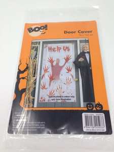 Halloween Help Us Window Cover