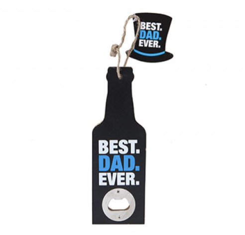 Generise Fathers Day BEST DAY EVER Bottle opener