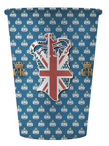 Vintage Coronation 8 Pack Cups
