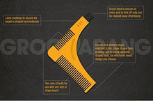 Load image into Gallery viewer, Groomarang Beard Shaping &amp; Styling Template Comb