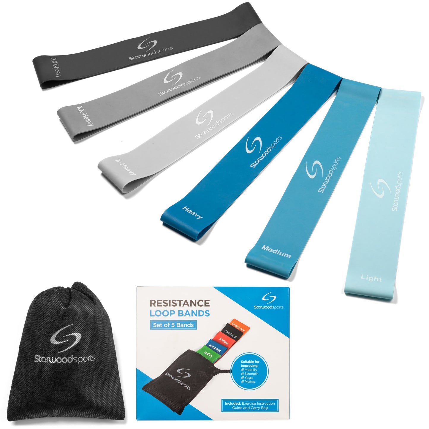 Generise Gym 6 Loop Resistant Bands