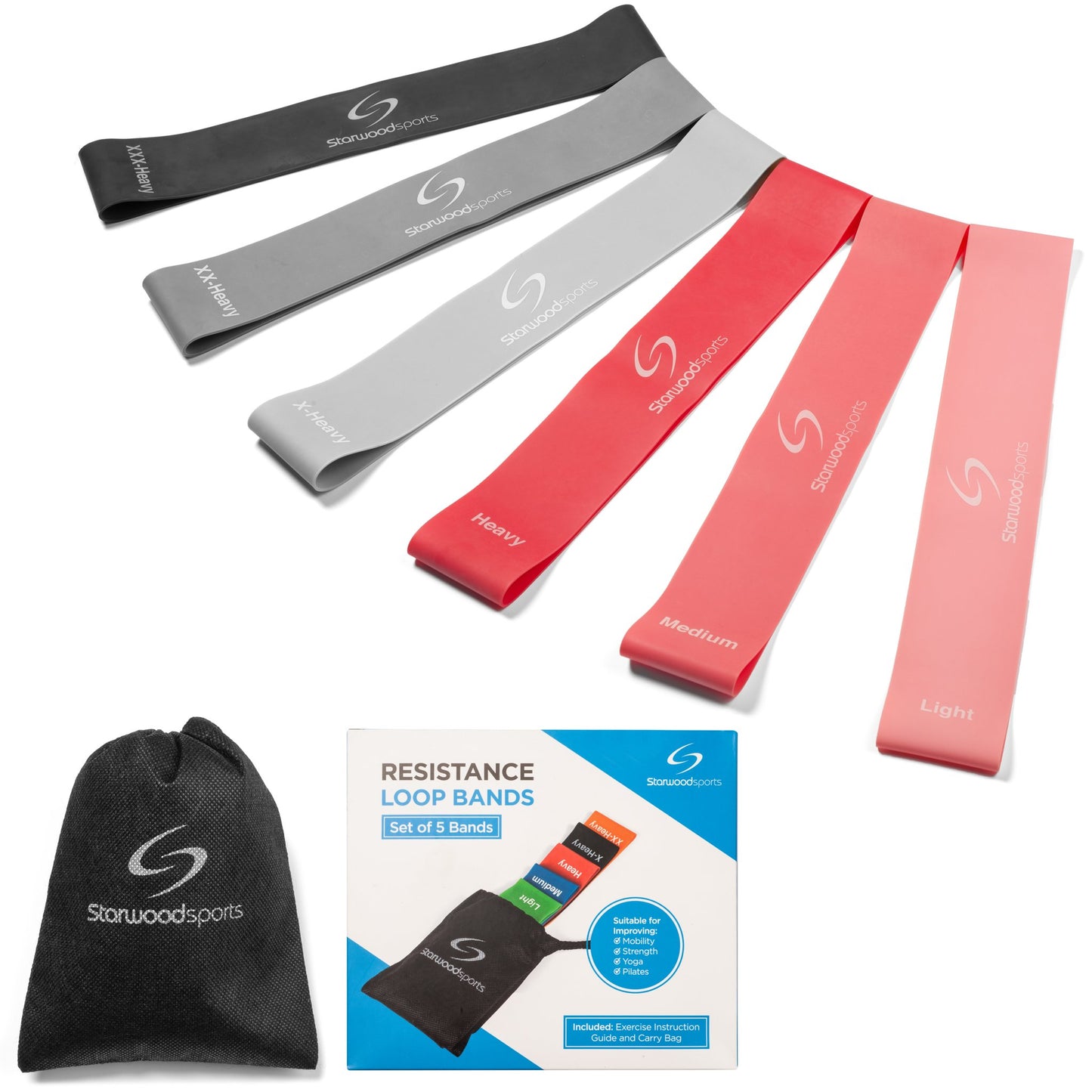 Generise Gym 6 Loop Resistant Bands