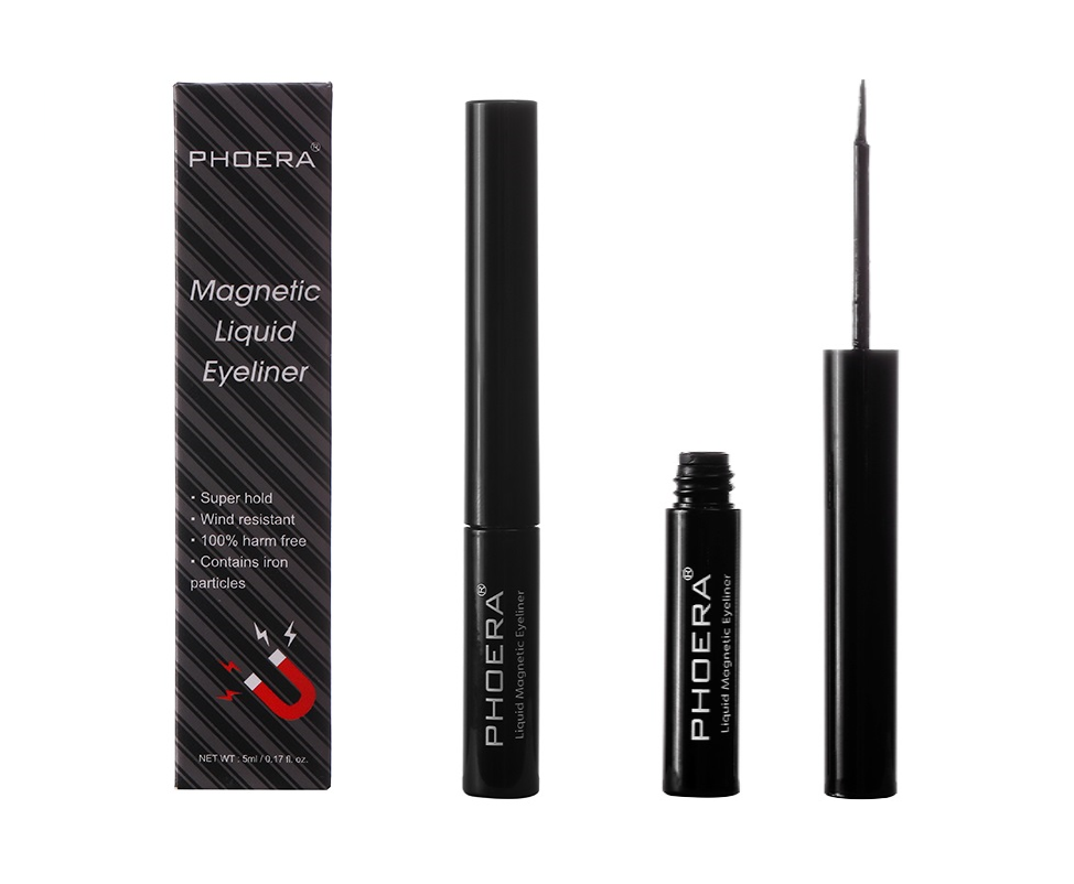 Phoera Magnetic Liquid Eyeliner in Black - Cruelty Free!
