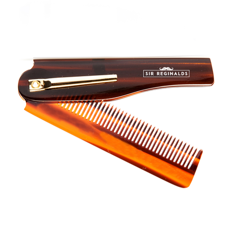 Sir Reginalds Moustache and Beard Comb