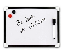Load image into Gallery viewer, Generise Mini A4 (30cm x 22cm) Whiteboard with Marker Pen and 2 Magnets