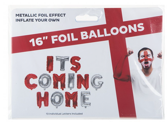 Generise 16" FOIL IT`S COMING HOME BALLOON IN OPP BAG W/INSERT CD