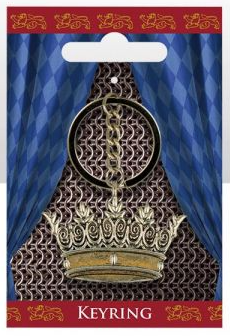 Generise Medieval Queen's Crown Metal Keyring