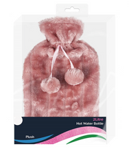 Load image into Gallery viewer, Generise 2 Litre Hot Water Bottle with Plush Cover