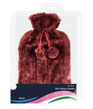 Load image into Gallery viewer, Generise 2 Litre Hot Water Bottle with Plush Cover